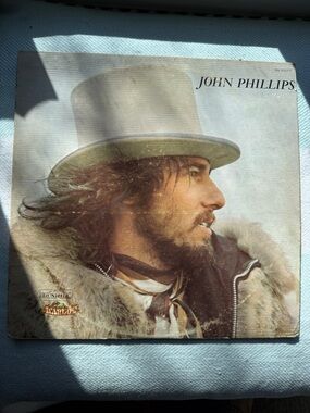 Dunhill John Phillips Album Cover - Beige, Brown, Cream